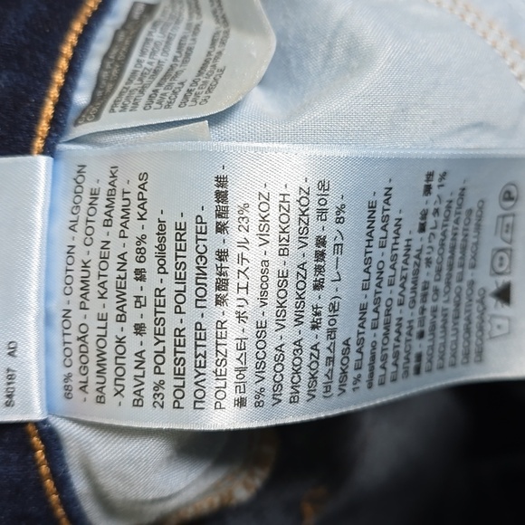 Levis 535 super skinny jeans size 32. - Picture 9 of 10